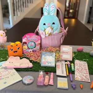 Kawaii Bunny Easter Basket Chick Plush Sanrio Cute Gift Choose Your Style